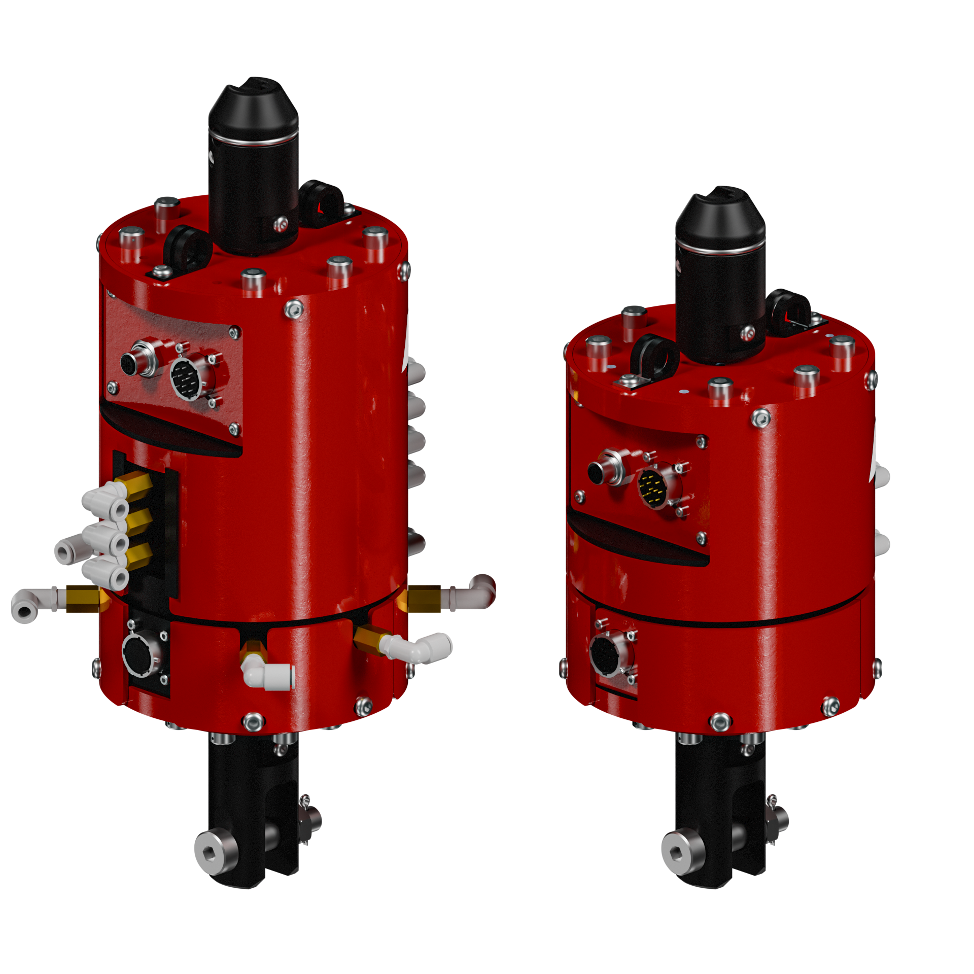 KSAA1068 / KSAA1069 electro-pneumatic rotary union